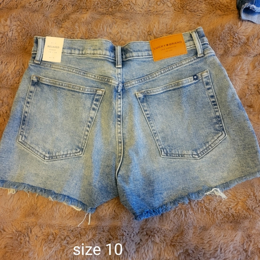 Lucky jean shorts